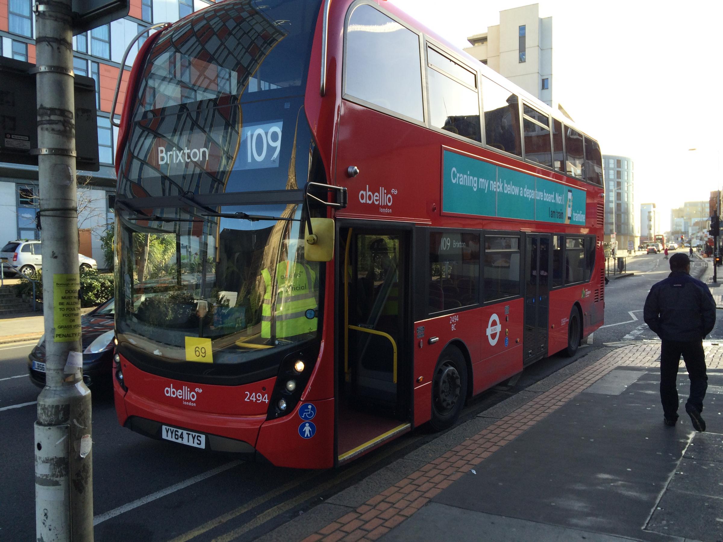 london bus toy tesco